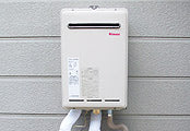 ガス給湯器交換工事　福島県会津若松市　RUXC-A2400W - Before