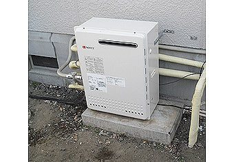 ガス給湯器交換工事　群馬県前橋市　GT-2450SARXBL-set - After