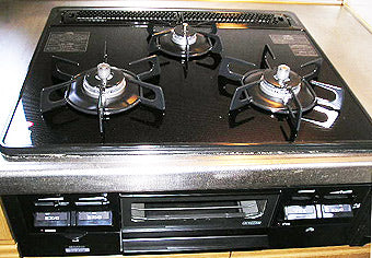ビルトインガスコンロ交換工事　千葉県野田市　C3WK3RJTSL-C