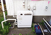 ガス給湯器交換工事　石川県白山市　GT-2450SARX　BL - Before
