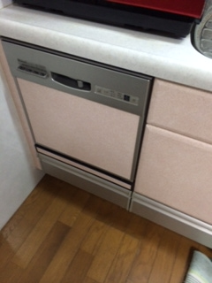 ビルトイン食器洗い乾燥機交換工事　大阪府八尾市　RKW-403A-SV - After