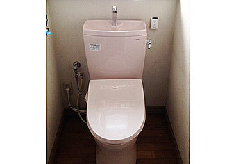 洋式便器交換工事　福岡県北九州市　CS220BP+SH221BAS