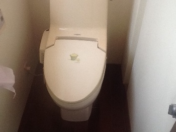 トイレ交換工事　鹿児島県日置市　XCH1101WS-sale - Before