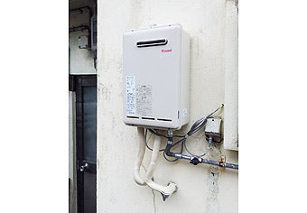 ガス給湯器交換工事　大阪府茨木市　RUX-A1610W-E-set - After