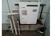 ガス給湯器交換工事　兵庫県川辺郡　GT-1650SARX-2BL-set - Before