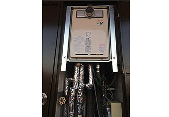ガス給湯器交換工事　岡山県岡山市　RUJ-V1611T(A) - After