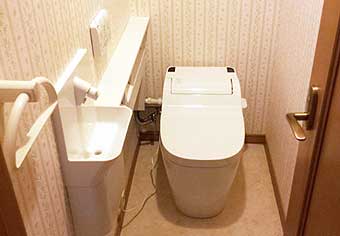 洋式便器交換工事　大阪府八尾市　XCH1101WS-set - After