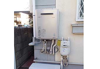 ガス給湯器交換工事　埼玉県新座市　RUF-E2405SAW-13A-set - After