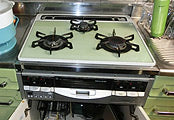 ビルトインガスコンロ交換工事　神奈川権横浜市　RS31W13K9R-V(L/R) - Before