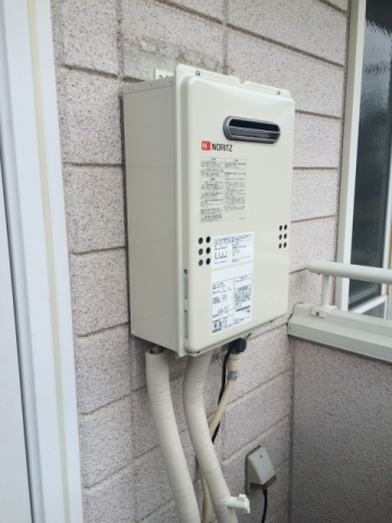 給湯器交換工事　兵庫県川西市　GQ-1639WS-set - After
