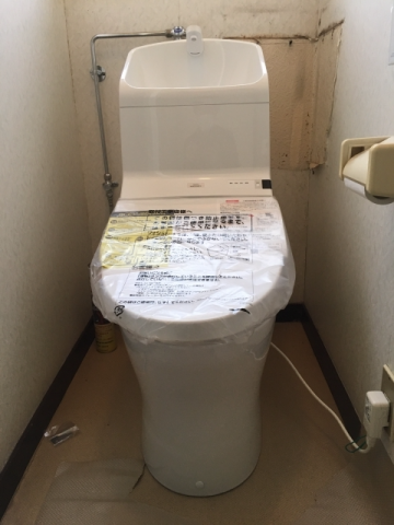 トイレ交換工事　茨城県牛久市　CES967M-NW1 - After