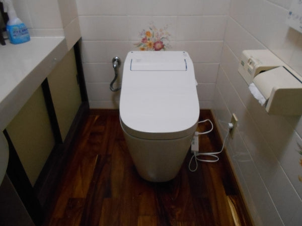 トイレ交換工事　福岡県直方市　XCH1401WS