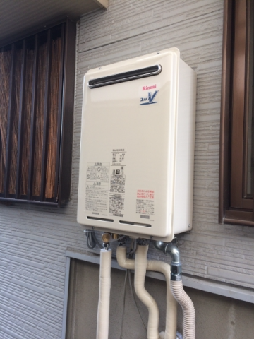 ガス給湯器 ガス給湯器交換工事　兵庫県宝塚市　RUJ-V2401W-A-13A - After