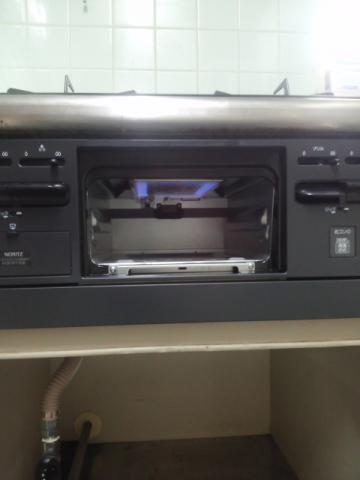 ビルトインガスコンロ交換工事　千葉県柏市　N3GN2RSQ1-13A-R