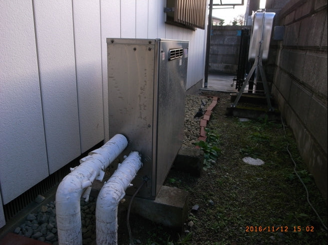 石油給湯器交換工事　茨城県那珂郡東海村　OQB-3704YS - Before