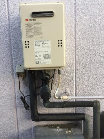 ガス給湯器交換工事　群馬県前橋市　GQ-1639WS-set-LPG - After