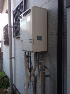 ガス給湯器交換工事　大阪府岸和田市　GT-2050SAWX-2BL-set-13A - Before