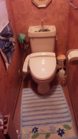 トイレ交換工事　大分県大分市　CS230BM-SH231BAS-W - Before