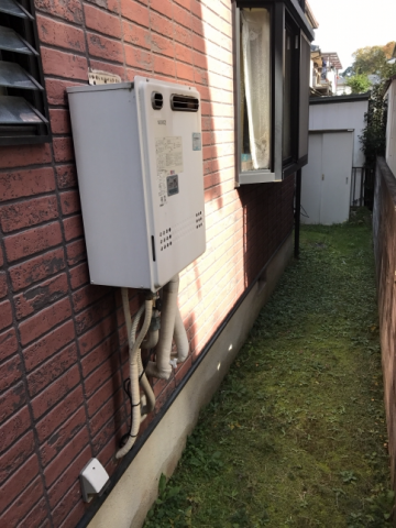 ガス給湯器交換工事　兵庫県川西市　GT-C2052SAWX-2-BL-set-13A - Before