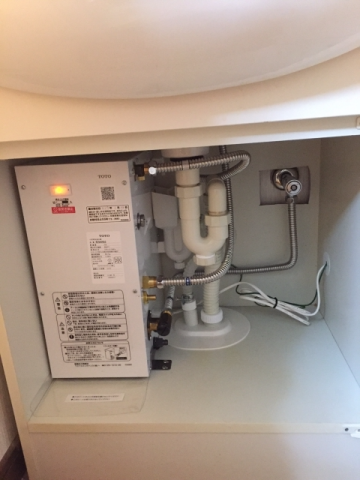 小型電気温水器交換工事　群馬県渋川市　RESK06A2 - After