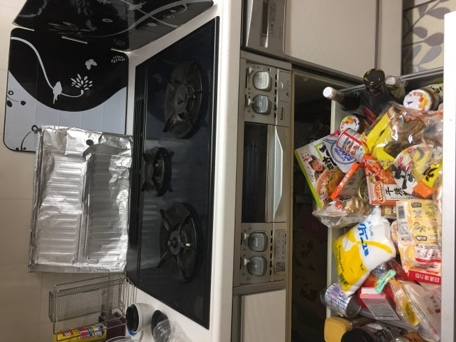 ビルトインガスコンロ交換工事　兵庫県尼崎市　RS71W20A30D-VW-13A - Before