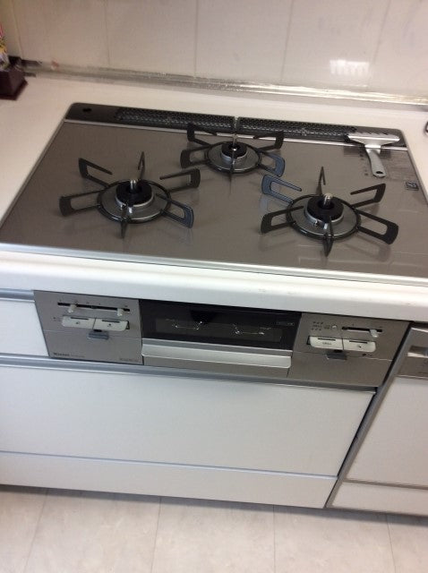 ビルトインガスコンロ交換工事　兵庫県尼崎市　RS71W20A30D-VW-13A - After