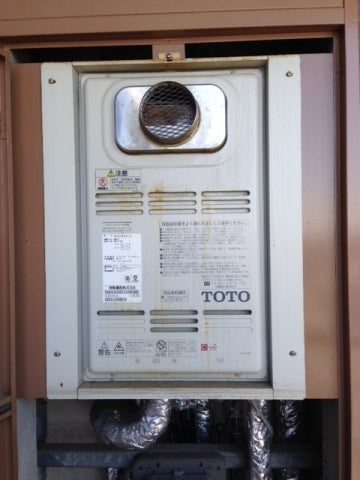 給湯器・ふろアダプタ・ガス配管交換工事　福岡県柳川市　RUJ-V2401T-A-set - Before