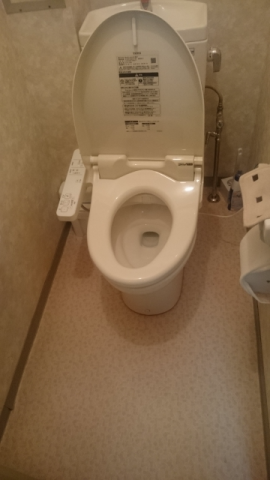 便座交換工事　東京都多摩市　TCF2221E-SC1 - After