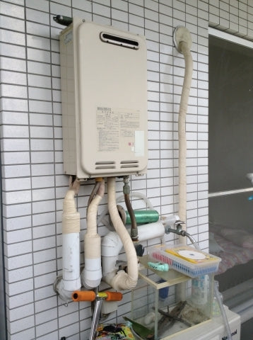 給湯器・ふろアダプタ・ガス配管交換工事　東京都杉並区　RUJ-V2011W-A-set - Before