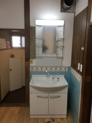 洗面化粧台 トイレ交換工事　愛知県あま市　CES967M-NW1 - After