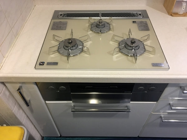 コンロ交換工事　東京都練馬区　N3WP5PWASMSTES-13A