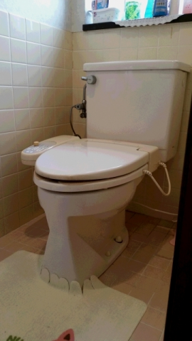 トイレ交換工事　神奈川県厚木市　XCH1101RWS-sale - Before