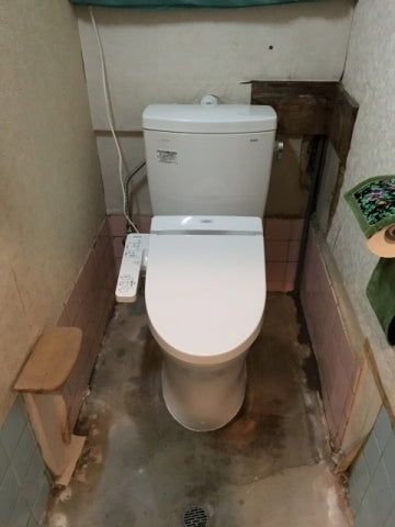 トイレ交換工事　大阪府堺市堺区　CS230BM-SH230BA-W - After