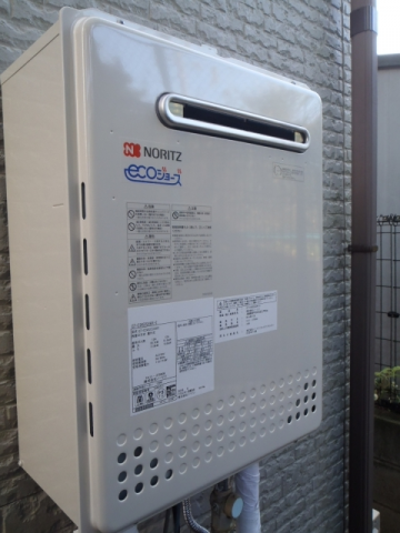 給湯器交換工事・キッチン水栓交換工事　神奈川県横浜市神奈川区　GT-C2452SAWX-2BL-set - After