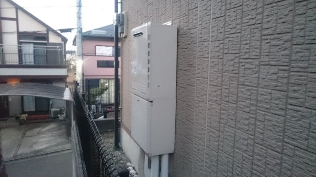 給湯器交換工事　神奈川県平塚市　GT-2450SAWX-2BL-set-LPG - After