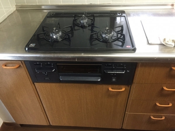 ビルトインガスコンロ交換工事　千葉県船橋市　N3GN2RSQ1-R-13A