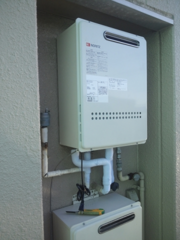 給湯器・ガス配管交換・給水バルブ取付工事　千葉県千葉市美浜区　00001 - After