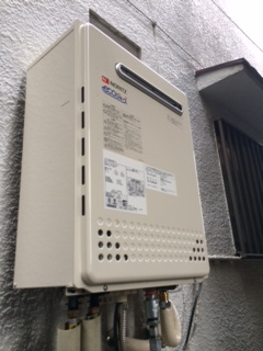 給湯器交換工事/可とう管交換　大阪府松原市　GT-C2052AWX-2-BL-set - After