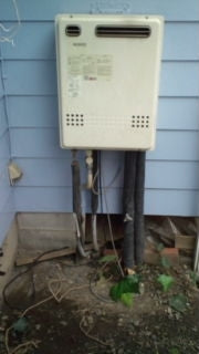 給湯器交換工事　東京都東大和市　GT-2450SAWX-2BL-set - Before