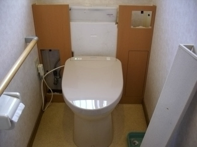 洗浄暖房便座(キャビネット）交換工事　京都府木津川市　TCF4831 - After