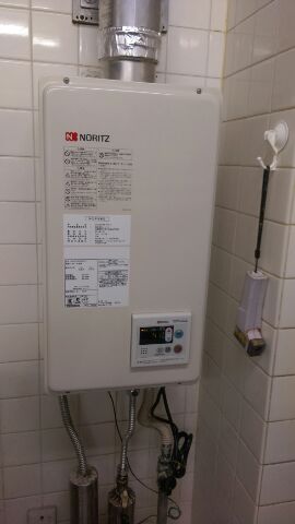 給湯器交換工事・排気筒位置調整費　大阪府大阪市東成区　00001 - After