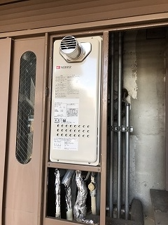 ガス給湯器交換工事　神奈川県座間市　GQ-1628AWX-T-DX-BL-13A - After