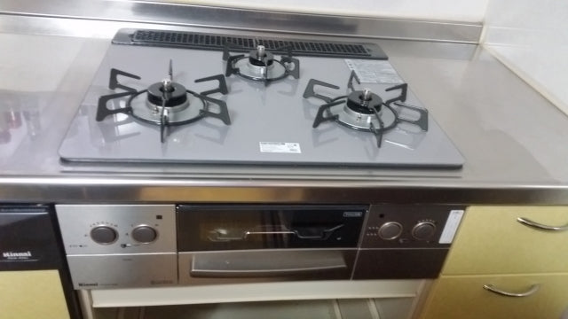 ビルトインガスコンロ交換工事　大阪府高石市　RHS31W17G24R-STW-13A - After
