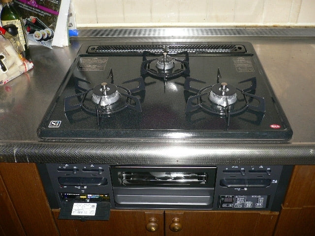 ビルトインガスコンロ交換工事　茨城県土浦市　N3GN2RJTQ1-R-13A - After