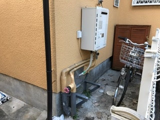 ガス給湯器交換工事　兵庫県川西市　RUF-E2405SAW-A-set-13A - Before