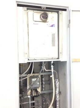 給湯器交換工事/PSアダプター取付　大阪府大阪市浪速区　00001 - Before