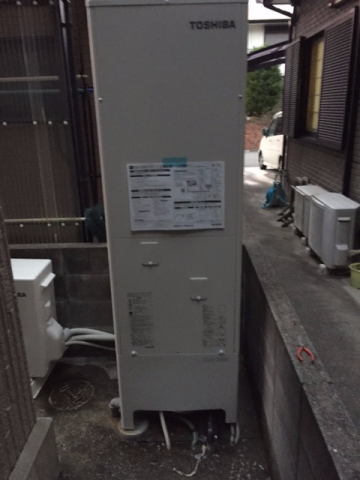 エコキュート交換工事　和歌山県和歌山市　HWH-B465H-set
