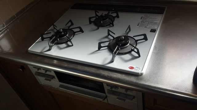 ガスコンロ交換工事　茨城県龍ケ崎市　RS31W13K12R-V - After