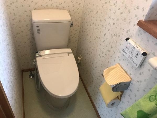 トイレ交換工事　岐阜県揖斐郡池田町　CW-KA21QC-BN8