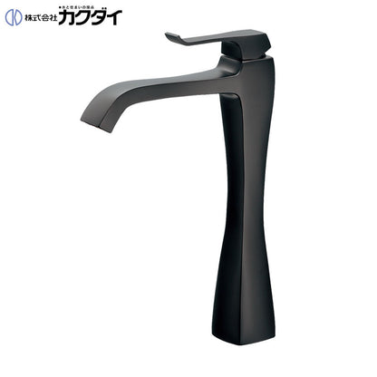洗面用蛇口 RATONA[台][シングルレバー混合水栓][スパウト160mm][吐水口高さ211mm][トール][マットブラック][一般地]